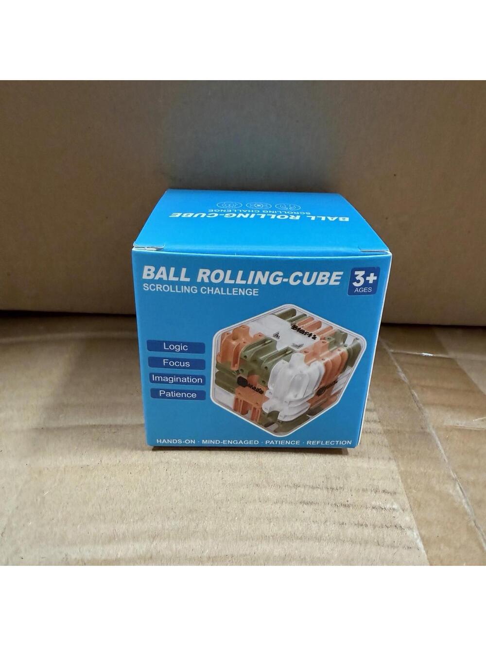 3D Maze Cube Ball, Labyrinth Puzzle Brain Teaser Game, Educational Learning Toys